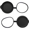 Generic Copriobiettivo per binocolo/monoculare da 50 mm, diametro interno 61,5-64 mm, set di coperture in gomma nere