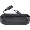 ANLINK Cavo prolunga 12 V CC 10 m, adattatore CC 5,5 mm x 2,1 mm, per telecamera CCTV, router, striscia LED, stampante