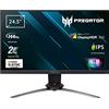 Acer Predator XB253QGPbmiiprzx Monitor Gaming G-SYNC Compatible 24,5 Dispaly IPS Full HD, 144 Hz, 2 ms, HDMI 2.0, DP 1.2a, USB3.0, ZeroFrame, Audio Out, Speaker, Cavi HDMI, DP, USB3.0 Inclusi