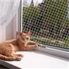 QILUCKY Rete di protezione per gatti in fibra di poliestere, per balcone, senza foratura, può essere ritagliata e resistente ai morsi, per la protezione di terrazze, finestre e porte (8 x 3 m)