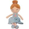 Jollein Bambola di peluche - Doll Rose - 100% poliestere - 32 x 10 x 6 cm - bambola