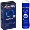 CONTROL Nature 12pz + Lub Gel 1 pz Set