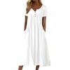 SoLu DAY8 Vestiti Donna Estivi Lunghi CCurvy Sexy Pizzo Scollo a V Abiti Eleganti Donna Cerimonia SSera Festa Fantasia Leggeri Taglia Forte Casual Vacanza Lavoro Long Dress