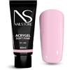 Nail Store - AcryGel per Ricostruzione Unghie - per allungamenti estremi - smalto semipermanente - lunga durata - Acrigel 60ml (Soft Pink)