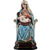 DRW Figura vergine del latte in resina dipinta a mano 30 cm