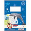 Herlitz 1957760 - Quaderno scolastico, formato DIN A4, rigatura a 3 righe