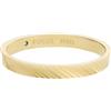 Fossil Anelli a fascia da donna in acciaio inossidabile, Oro senape, 4
