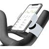 Renimove Supporto telefono cyclette spinning tapis roulant spin bike compatibile con smartphone con schermo fino a 7,5 installazione facile fissaggio sicuro e stabile rotazione a 360° (Bianco)
