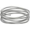 Pawfly Tubo Aria Acquario di Linea Aerea 2 m Nero Standard 4/6 mm Tubo per Serbatoio di Pesce Pompa d'Aria Flessibile Kink-Resistente Tubo in PVC Puro per Acquario Giardino Terrario Stagno