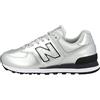 New Balance 574, Sneaker Donna, Grey, 37 EU