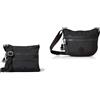 Kipling ALVAR, Borse a Tracolla, Donna, Nero (Black Noir), Taglia unica ARTO S, Borse a Tracolla, Donna, Nero Noir, Taglia unica