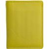 Josephine Osthoff Handtaschen-Manufaktur Josephine Osthoff - Porta badge per carta d'identità, formato verticale, in pelle, da donna, passaporto da uomo, protezione RFID senza scomparto portamonete (950), Limone, knapp ca. 9 cm breit und