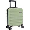 Cabin Max Anode 45x36x20 cm Valigia per bagaglio a mano - leggera, trolley, guscio rigido, 4 ruote, (Easyjet 45 x 36 x 20 cm 30L Bodo Verde)