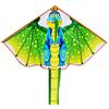 Vspek Aquiloni Dinosauro per Bambini e Adulti, Aquilone a Linea Singola Misura Grande Aquilone Beach Dinosaur Kite con Stringa aquilone Coda Lunga Regalo di Giocattoli per Aquiloni, Verde