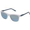 Sting SST008559REX Occhiali da Sole, Bianco (Bianco), 53.0 Uomo