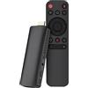 Gsrimgratoe Stick TV Nero Stick TV In Plastica Android TV HDR Set Top OS 4K BT5.0 WiFi 6 2.4/5.8G Android 10 Smart Stick Lettore Multimediale Android