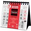 Finocam - Calendario da tavolo Neutro Numeri Grandi 2025 Mese Vista Gennaio 2025 - Dicembre 2025 (12 mesi) Spagnolo