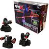 SpyX Lazer - Allarme Trappola per Bambini, proteggiti con fasci di Filo a LED Invisibili, per Divertenti missioni Spia, Include 2 fasci Super Luminosi e Ricevitore di Allarme, dai 6 Anni in su