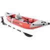 Intex 68303NP - Canoa Gonfiabile Excursion Pro K1, 1 posto, con Accessori, PVC, Rosso, 305x91x46 cm