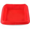 Belmalia Teglia da Forno in Silicone | Stampo per lasagne | Teglia per Torte | Antiaderente | 20 x 20 | Rosso