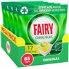 Fairy Detersivo Pastiglie Lavastoviglie Brillantante, 82 Capsule Lavastoviglie, Original Limone, Azione Pulente Al Primo Lavaggio, Efficace Sul Grasso Incrostato Con Azione Brillante