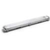 Aigostar Plafoniera stagna a 2 posti con Tubi Led G13 T8 inclusi da 60cm IP65 Bianco freddo 6500K Aigostar