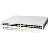 Cisco Catalyst 1200-48P-4G Smart Switch, 48 porte GE, PoE, 4 porte SFP 1GE, protezione limitata a vita (C1200-48P-4G)