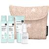Suavinex Beauty Case da Viaggio in Tessuto - Kit idea regalo neonato con 4 prodotti - Baby Cologne, Lozione Idratante, Crema Cambio Pannolino e Shampoo - Rosa