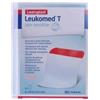 Leukomed t plus skin sensitive medicazione post-operatoria trasparente mpermeabile con massa adesiva al silicone 8x10cm5 pezzi