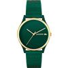 Lacoste Orologio Analogico al Quarzo da donna Collezione Crocodelle con cinturino in silicone