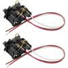YINETTECH 2PCS H7 Adattatore Socket Cablaggio per Lampadina Faro Anabbagliante Compatibile con Ford Focus 2 MK2 Compatibile con Focus 3 MK3 con Cavo Lunghezza 20cm Nero