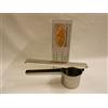 Home Panetta Schiacciapatate Calder Inox 18/10 Passatelli, Dim. 26,5 x 8,5 x 6,7 cm, Acciaio Inossidabile, Argento