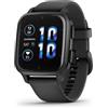 Garmin Venu Sq 2 - Music, Smartwatch, Display 1,4 AMOLED, GPS, Cardio, SpO2, 25+ App Sport & Fitness, Garmin Pay, Musica, Spotify, Deezer, Amazon Music, Autonomia 11 giorni (Slate & Black)