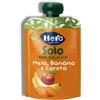 Hero Baby Solo - Frutta Frullata Mela Banana e Carota +4mesi, 100g