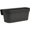 Erba Balconetta B-smart xl cm 46x16x19h antracite con sottovaso
