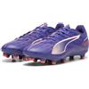 PUMA Ultra 5 Play Fg/AG Wn's, Soccer Shoe Donna, Lapis Lazuli Puma White Sunset Glow, 41 EU