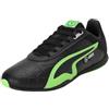PUMA Unisex Adults MAPF1 Tune Cat Sneaker, PUMA Black-Fizzy Green, 38 EU