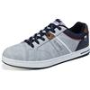 ARRIGO BELLO Sneakers Scarpe Uomo Casual Passeggio Ginnastica Correre Camminata Trekking Palestra Comode Viaggio Sneaker Taglia 41-46 (A1 Grigio, Taglia_43)