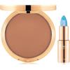 WAKE UP COSMETIC MILANO Wakeup Cosmetics - Kit Summer Dream - Contiene 1 Volcano Bronzing Powder, Terra Abbronzante Con SPF 15 + 1 High Glossy Lipstick, Rossetto Colore Sky High