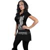 Spiral Enslaved Angel Donna T-Shirt Nero XL 95% Viscosa, 5% elasthane Slim Fit