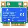 Annadue Scheda MINI PCI-E, 8260 WLAN + BT 2-in-1 MC8260 1200M Dual Band Wireless Network Card, supporto 802.11a / b/g/n/AC, per Linux/Windows 10/8.1/8/7.