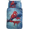 Caleffi Marvel - Completo-copripiumino Spider Man Force Ragazzo Singolo