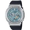 G-Shock Orologio G-Shock acciaio GBM-2100A-1A2ER solare e bluetooth azzurro