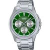 Casio Collection Orologio Casio MTP-1375PD-3AVEF cronografo quadrante verde