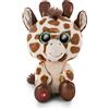 NICI Glubschis: L'Originale - Glubschis Halla Giraffa Peluche 15 cm - Morbido Animale Giocattolo con Grandi Occhi Luccicanti - Simpatici Pupazzi Animali dello Zoo per Il Gioco e Le Coccole