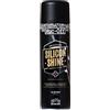 Muc-Off Motorcycle Silicon Shine, 500 ml - Innovativo Spray Lucidante al Silicone per Moto, Dona una Finitura Lucida - lo Spray al Silicone Protegge e Fa Scivolare Via lo Sporco