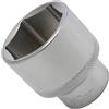AERZETIX - C70982 - Chiave a bussola 1/2 corpo 30mm x 43mm - chiave a cricchetto - con impronta esagonale 6 lati - in acciaio CR-V 50BV30 - finitura cromata