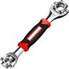 Sqxaldm Chiave a brugola universale in acciaio inox 52 in 1, chiave a 360 gradi, esagonale, multifunzione, per riparazione di casa e auto