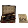 Larcele Vintage Abaco di Legno per Bambini Scolastico Educativi Materiale per Studente sp-01