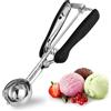 TJ POP Porzionatore Per Gelato 44mm, Cucchiaio Gelato, TJ POP Paletta Per Gelato In Acciaio Inox Con Grilletto E Manico Confortevole Per Palla Gelato, Cottura, Palla Melone